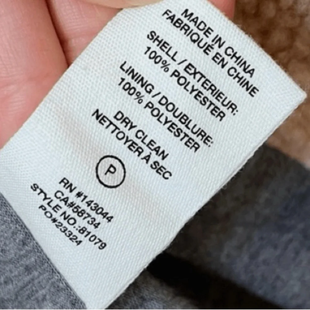 Anthropologie avec les filles Sherpa plaid jacket women’s size small - Picture 8 of 9